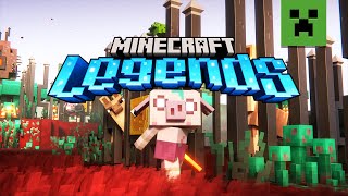 Minecraft Legends Official Launch Trailer [upl. by Maillliw422]