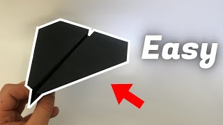 How to make a very simple Paper Plane  EASY tutorial [upl. by Hoag]