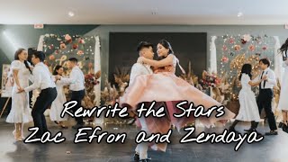 Rewrite The Stars  Zac Efron amp Zendaya  Cotillion Dance of Lara [upl. by Lleinnad]