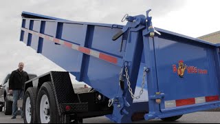 BWISE Manufacturing DLP Series Heavy Duty Dump Trailers [upl. by Assedo]