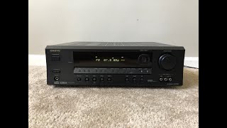 Onkyo HTR530 71 Home Theater Surround Receiver [upl. by Werra]