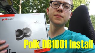 Tweeter Install To Coaxial Speakers Polk DB1001 [upl. by Durand]