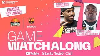 LIVE Watchalong with Stephane Lasme  Unics Kazan vs FC Barcelona [upl. by Higgs382]