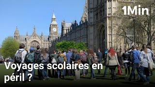 Les voyages scolaires français menacés par les nouvelles règles dentrée au RoyaumeUni [upl. by Nabi]