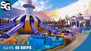 Flying Carpets Over Agrabah Les Tapis Volants  Disneyland Paris 2019 [upl. by Gladdie]