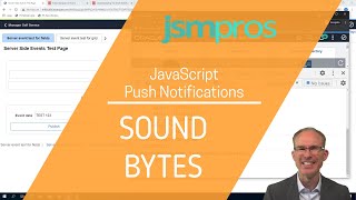 PeopleTools Sound Bytes Episode 45 JavaScript Push Notifications [upl. by Hulda281]