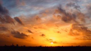 Time Lapse  Sunset Sky amp Clouds HD 1080p [upl. by Celik]