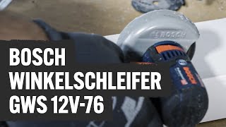 Bosch GWS 12V Winkelschleifer – klein aber oho  Contorion [upl. by Ahsielat]