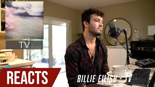 Producer Reacts to Billie Eilish  TV [upl. by Helbonia425]