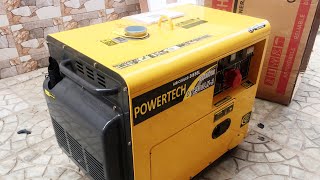 Unboxing the Most Powerful Aircooled Diesel Generator super silent energy efficient [upl. by Ahsena817]