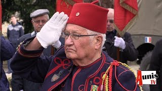 Virson Commémoration 4e régiment de Zouaves 8 février 1945 [upl. by Fleischer308]