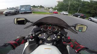 2011 Suzuki Hayabusa GSX1300R test drive review [upl. by Sommer]