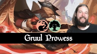 Gruul Prowess  BO1 Outlaws of Thunder Junction Standard  MTG Arena Gameplay [upl. by Estella]