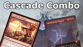 CASCADE INTO EMRAKUL Creative Technique Combo Legacy combo MTG [upl. by Audi49]