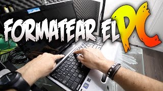 Cómo formatear un PC Windows 7 sin CD  Sistema fácil y rápido [upl. by Valle849]