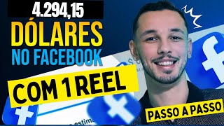 COMO MONETIZAR SEUS REELS NO FACEBOOK [upl. by Nuy390]