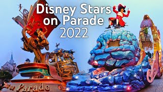 4K Disney Stars On Parade 2022  Disneyland Paris [upl. by Ecerahc]