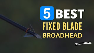 ⭕ Top 5 Best Fixed Blade Broadheads 2022 Review and Guide [upl. by Adnohsat]