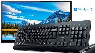 Aumentar y disminuir la pantalla con el teclado en Windows10 [upl. by Molahs367]