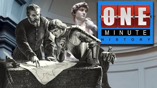 Michelangelo Buonarroti  One Minute History [upl. by Kenny62]