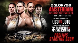 GLORY 59 Amsterdam Prelims [upl. by Ocire]