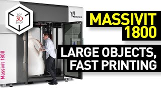 Massivit 1800 Fast Printing of Large Objects  3D Company Use Case [upl. by Soni203]