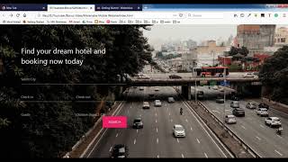 Hotel Booking Search Form Materialize  Datepicker Autocomplete and Select [upl. by Faubion]