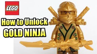 The LEGO Ninjago Movie Videogame  Gold Ninja Unlocked  Gameplay 220 Gold Bricks [upl. by Eiram]