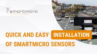 Quick and easy installation of smartmicro sensors  smartmicro® [upl. by Ruhtua]