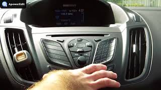 How to store radio station presets on the Ford Escape Focus CMAX Detailed steps in description [upl. by Naillig]