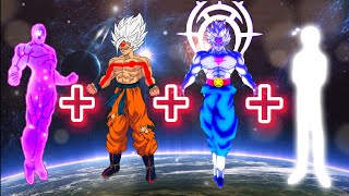 True Form Zeno  Omni God Goku  True Form Grand Priest  Kami Tenchi Fusion 🔥  Road to 261k Subs [upl. by Nassah650]