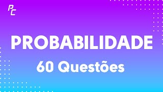 Probabilidade 60 Questões [upl. by Lime]