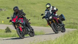 2020 BMW F 900 XR vs Yamaha Tracer 900 GT Comparison Review  Rider Magazine [upl. by Iy]