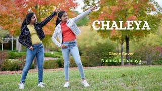 Chaleya Hindi  JAWAN  Dance Cover  Nainika amp Thanaya [upl. by Ready]