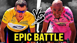 The ULTIMATE Battle │ Lance ARMSTRONG VS Marco PANTANI [upl. by Gnouhk]