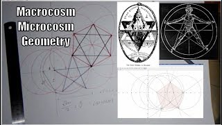 Pentagram amp Hexagram Geometry Microcosm amp Macrocosm [upl. by Parnas223]