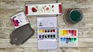 Schmincke Watercolour Set Review [upl. by Krista582]