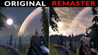 Halo Combat Evolved  Original vs Remaster Anniversary Edition [upl. by Edualcnaej]