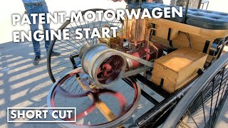 Benz PatentMotorwagen from 1886 engine start [upl. by Naot]