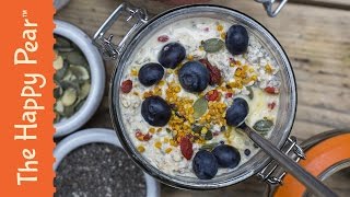 How to make Bircher Muesli  SUPERFOOD Healthy Breakfast Recipe [upl. by Asikal]