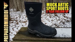 5 Year Follow Up Muck Artic Boots  Preparedmind101 [upl. by Ennove]