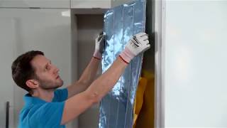 Monogram Column Refrigerator and Freezer Installation [upl. by Ahsiuqram925]