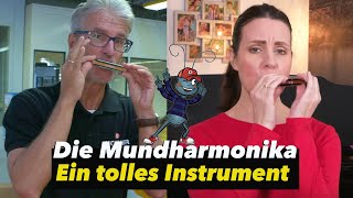 Die MUNDHARMONIKA  Wissen für Kids  Musik für Kinder  Zu Gast bei Hohner [upl. by Briano161]