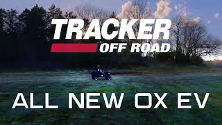 Introducing the TRACKER OFF ROAD OX EV SXS  High Voltage Performance [upl. by Naerda886]