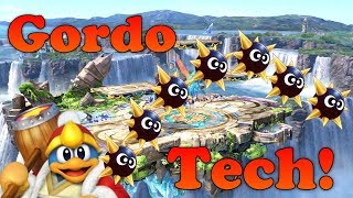 Super Smash Bros Ultimate King Dedede Basic Gordo Tech [upl. by Karlow816]