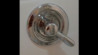 How To ReplaceRepair A Delta ShowerTub Faucet or Cartridge [upl. by Ehpotsirhc]