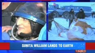 Sunita Williams 2 astronauts return to Earth from ISS [upl. by Joel569]