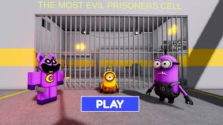 NEW UPDATE ANGRY MINIONS BARRYS PRISON RUN OBBY ROBLOX roblox obby [upl. by Elmajian]