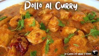 POLLO AL CURRY Light  Ricetta Facile e veloce [upl. by Linskey]