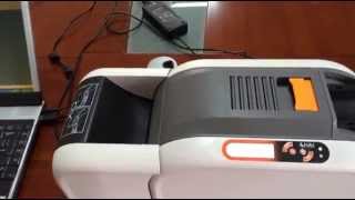 CS200e Card Printer DemonstrationDual Side Printing [upl. by Ecirtaeb]